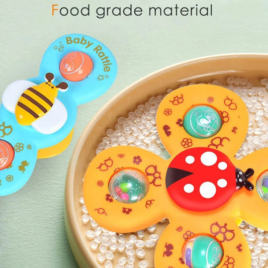 Baby Rattle Spinner Toy Set