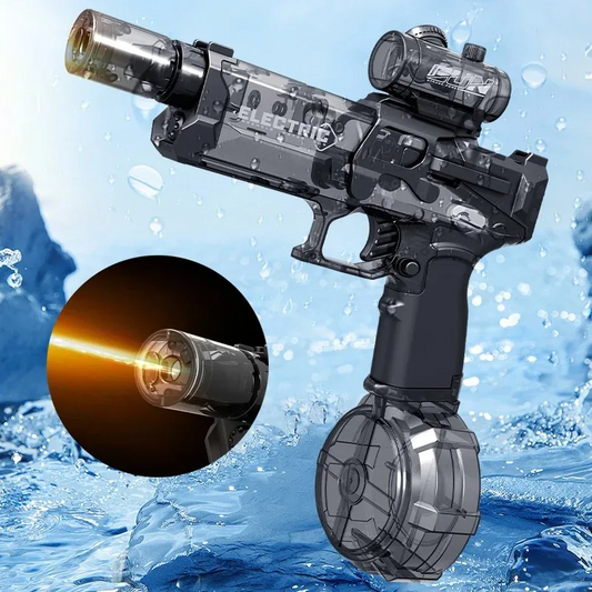 Long Range Automatic Electric Water Gun With Light Effect