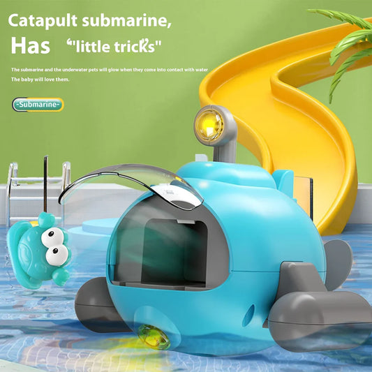Catapult Submarine Bath Toys