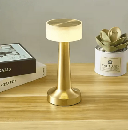 Minimalist LED Desk Lamp – Rechargeable Modern Table Lamp