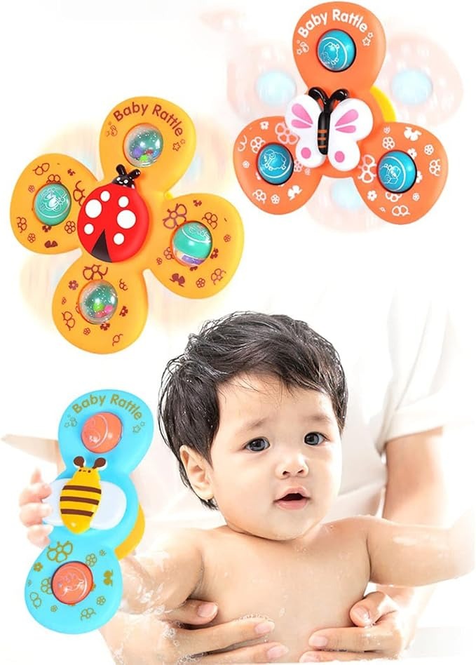 Baby Rattle Spinner Toy Set