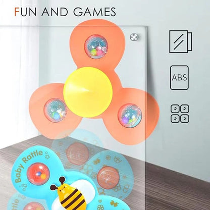 Baby Rattle Spinner Toy Set
