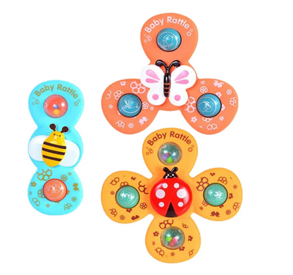Baby Rattle Spinner Toy Set