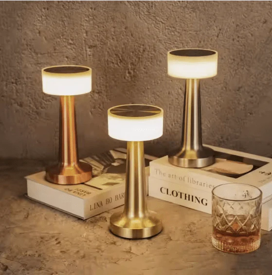 Minimalist LED Desk Lamp – Rechargeable Modern Table Lamp