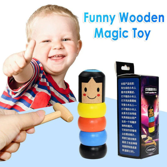 Unbreakable Wooden Magic Man